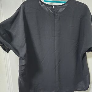 Uniqlo Black Sheer Top